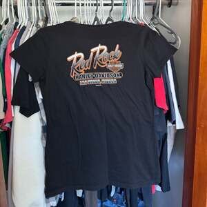 Harley-Davidson Red Rock Las Vegas 'Vegas Strong' Women's V-Neck T-Shirt